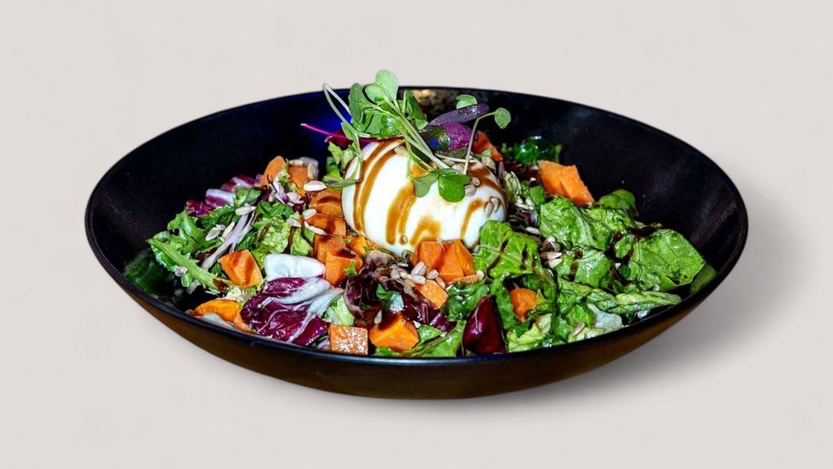 Sweet Potato & Burrata Salad