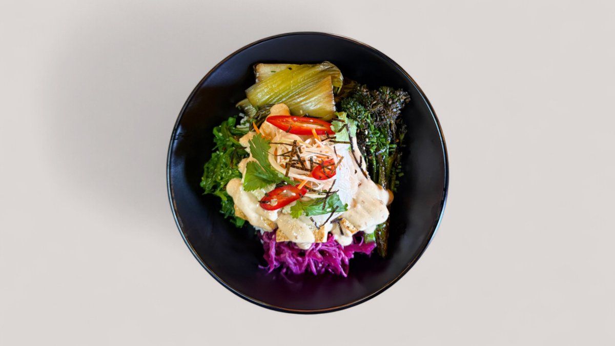 Fried Tofu Donburi