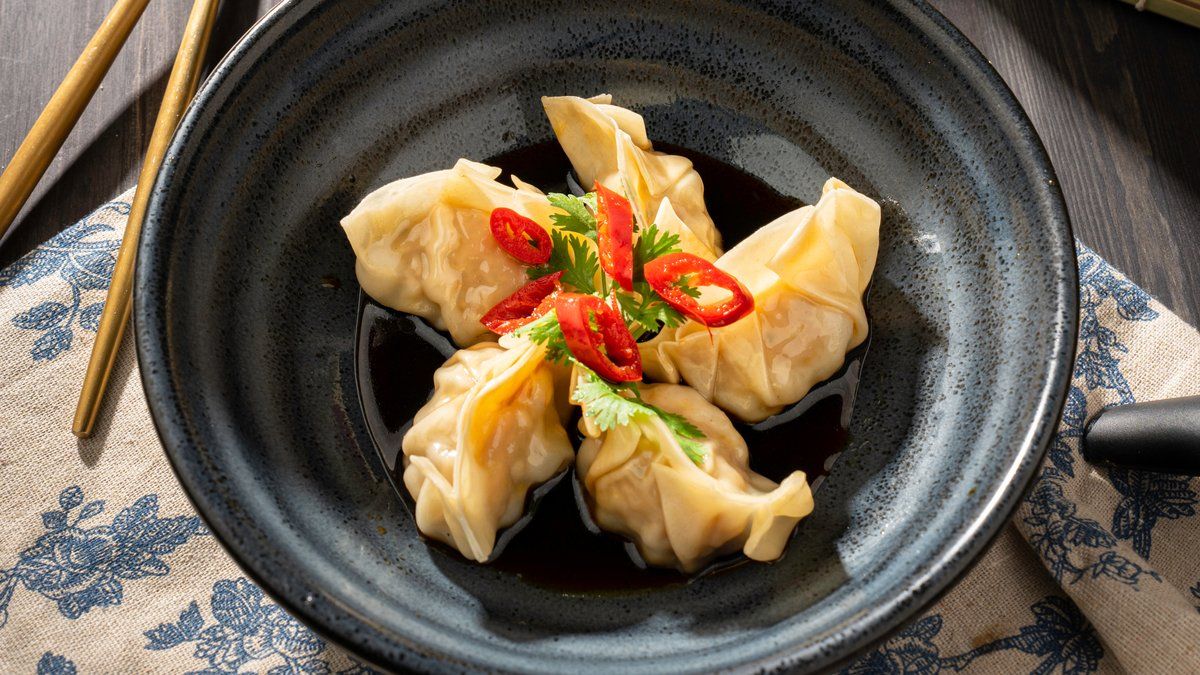 6b. Tofu Dumplings (Ve, L)
