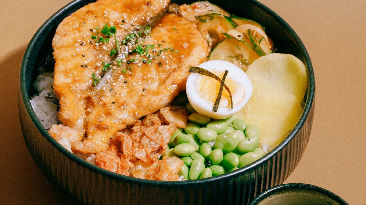 Salmon Teriyaki Bowl (L, G-)