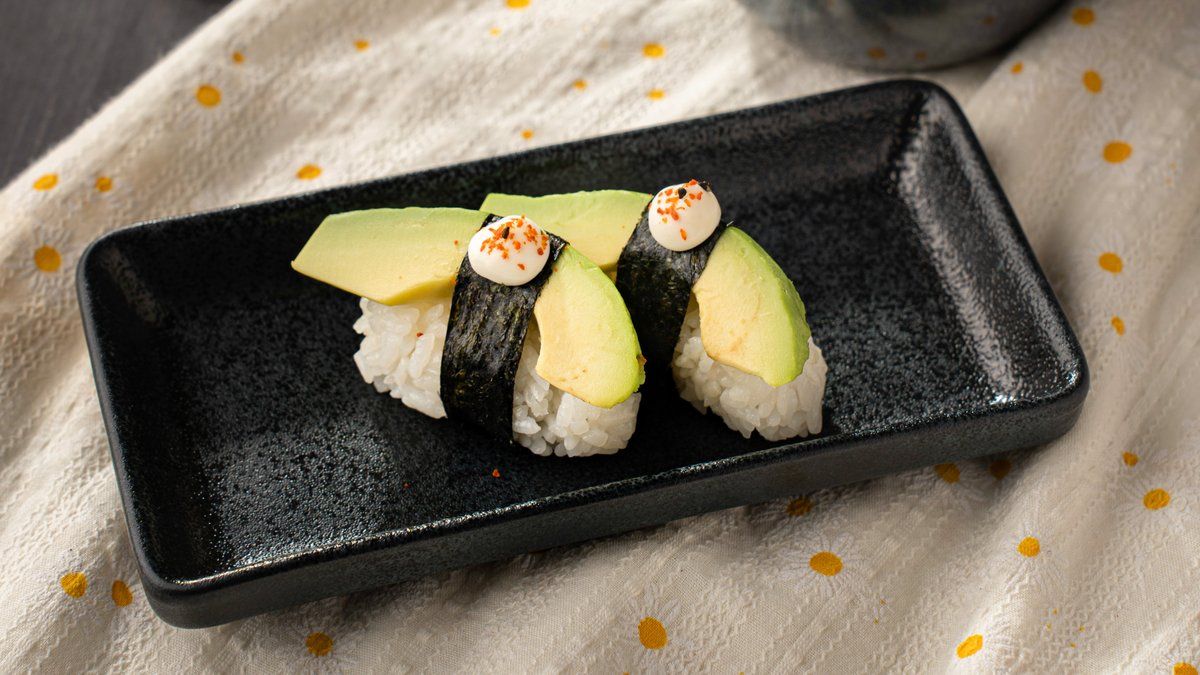 2. Avocado Nigiri (Ve, G, L)
