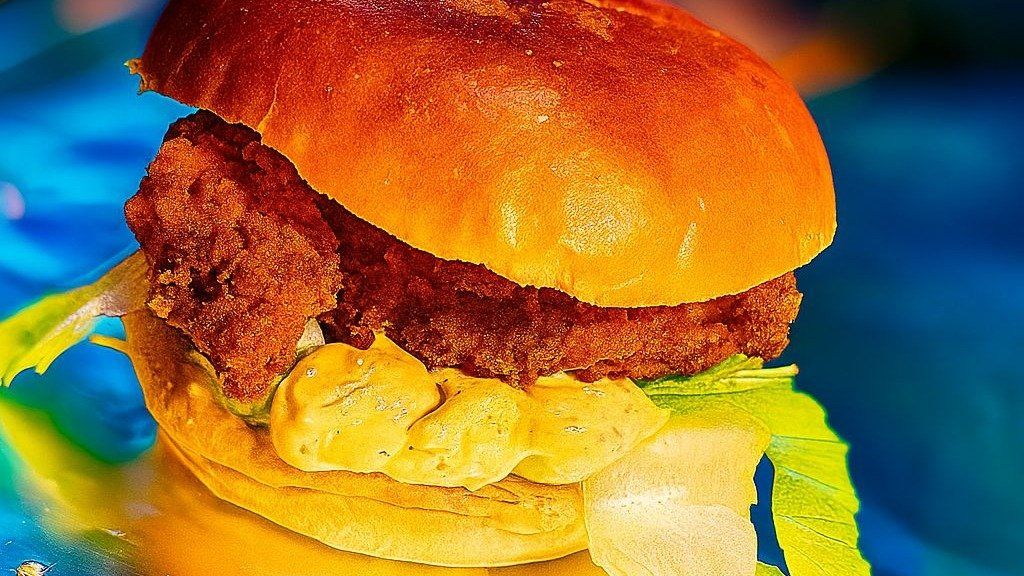 Fried Chicken Burger