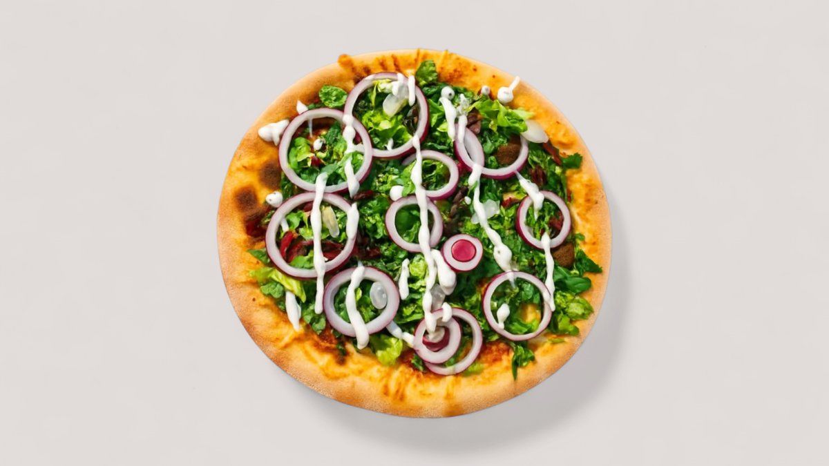 Kebab Pizza