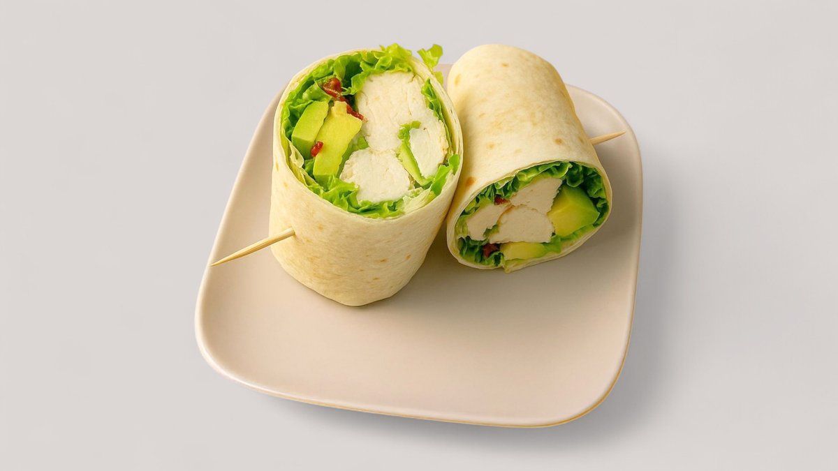 Halloumi Avocado Wrap