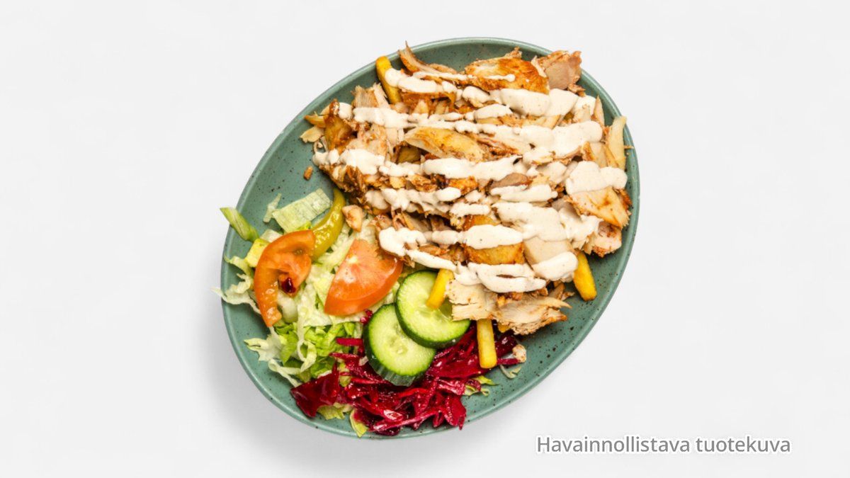 Kana shawarma (currymajo)
