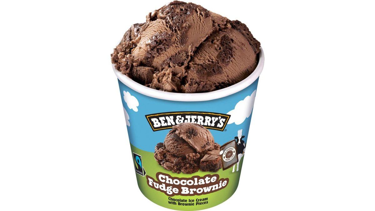Ben & Jerry's Chocolate Fudge Brownie Jäätelö 465ml/408g