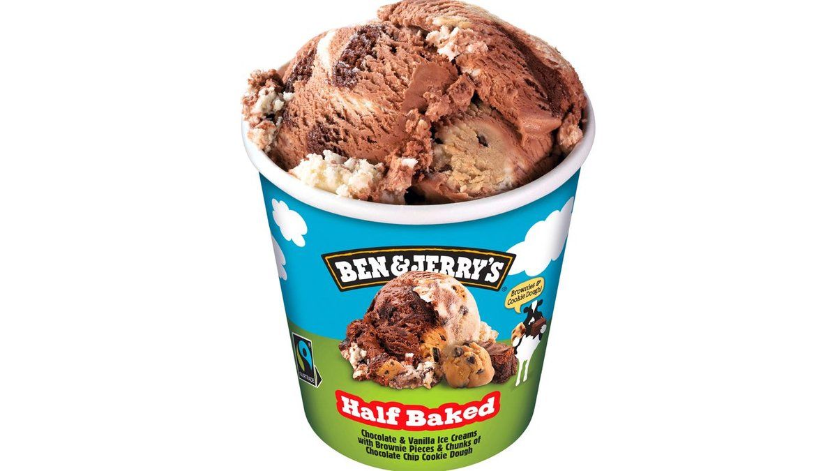 Ben & Jerry's Half Baked Jäätelö 465ml/406g