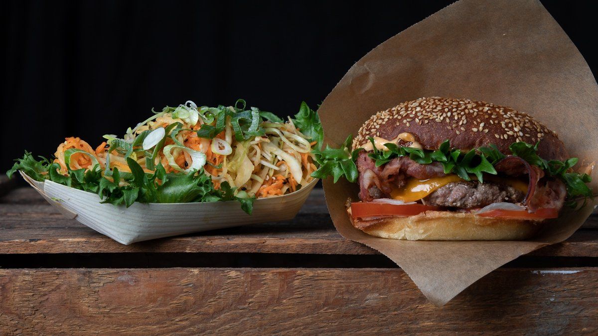 Lounas: Viikon Burger - Blue cheese