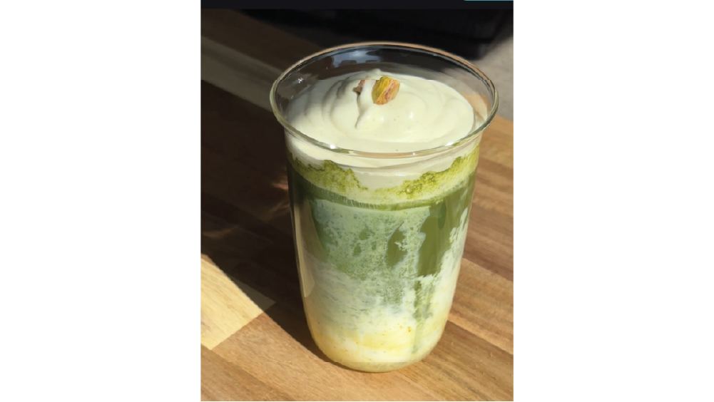 Pistachio Matcha Latte