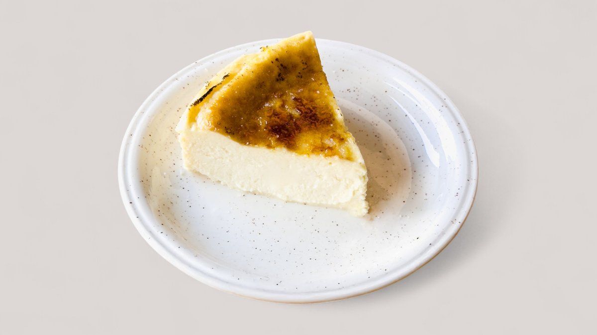 Vanilla Burnt Cheesecake