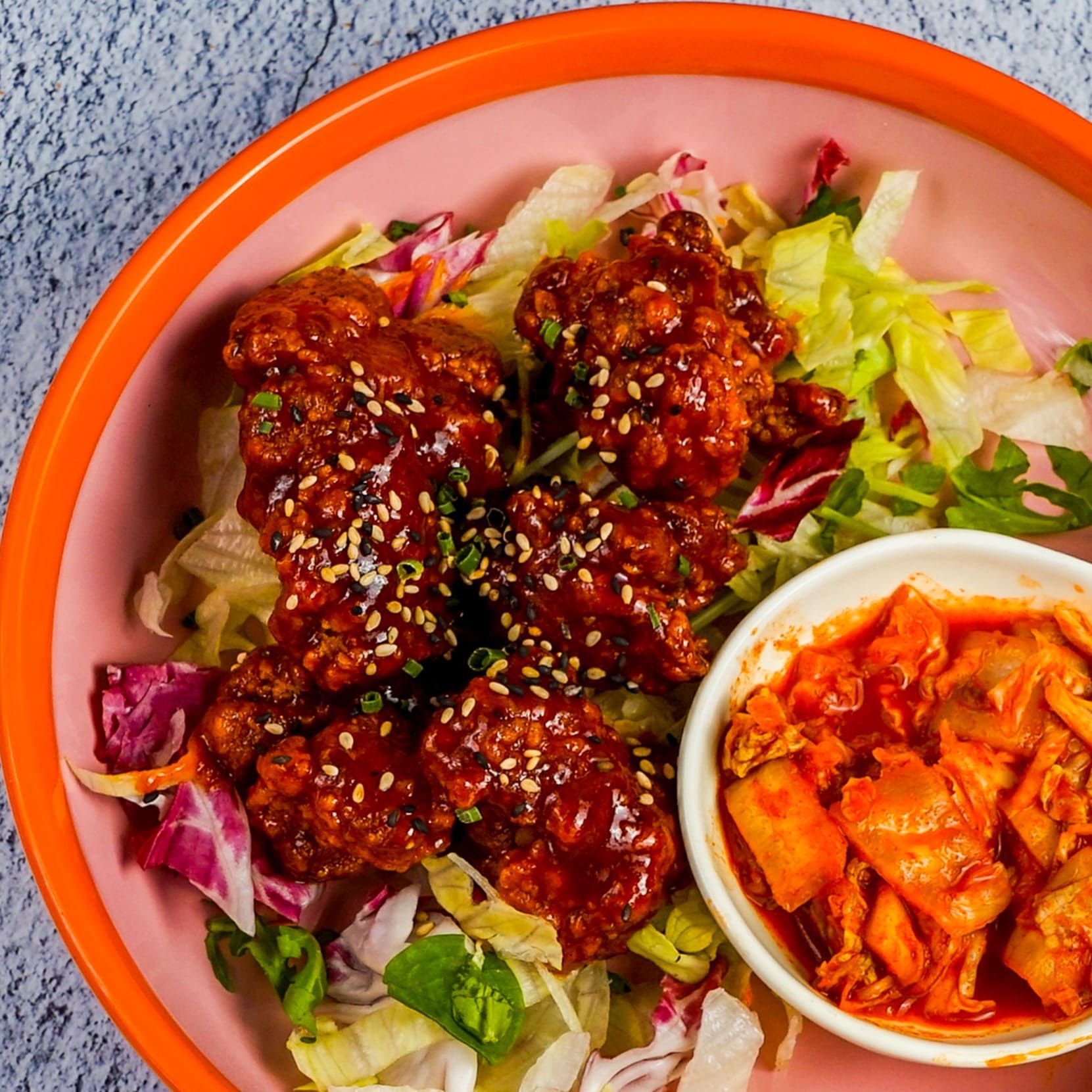 Spicy Korean Gochujang Chicken Bites