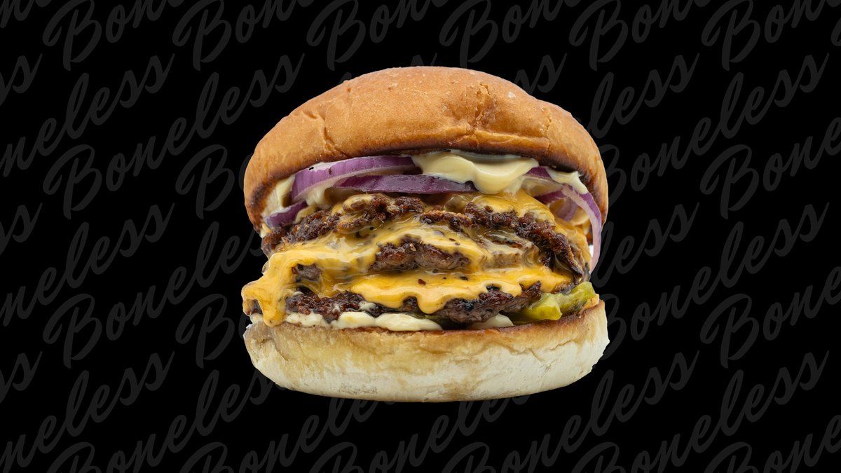 Triple Cheese Smash Burger