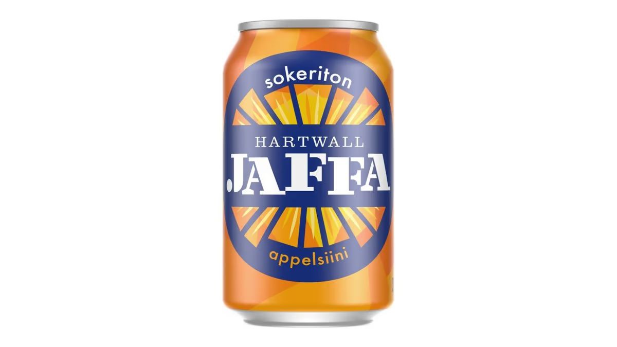 Hartwall Jaffa Appelsiini Sokeriton virvoitusjuoma 0,33 l