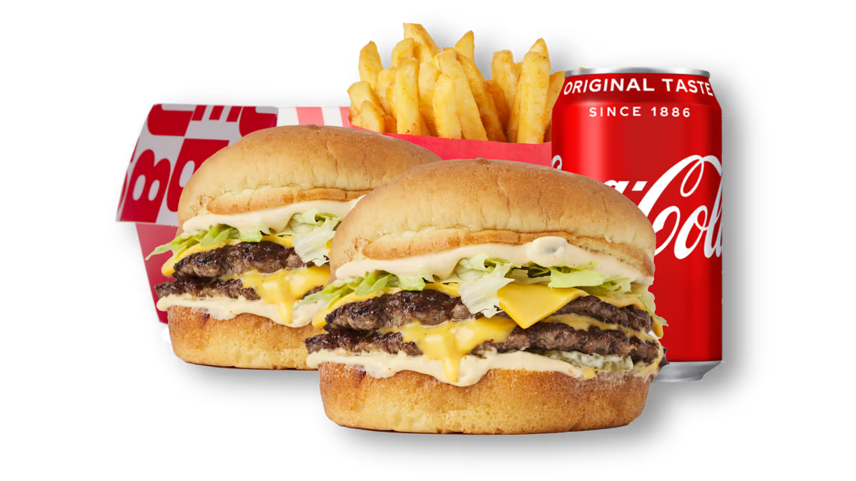 Double Cheese + Double Cheese -ateria