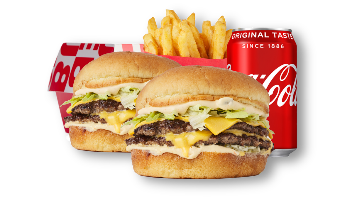 Double Cheese + Double Cheese -ateria