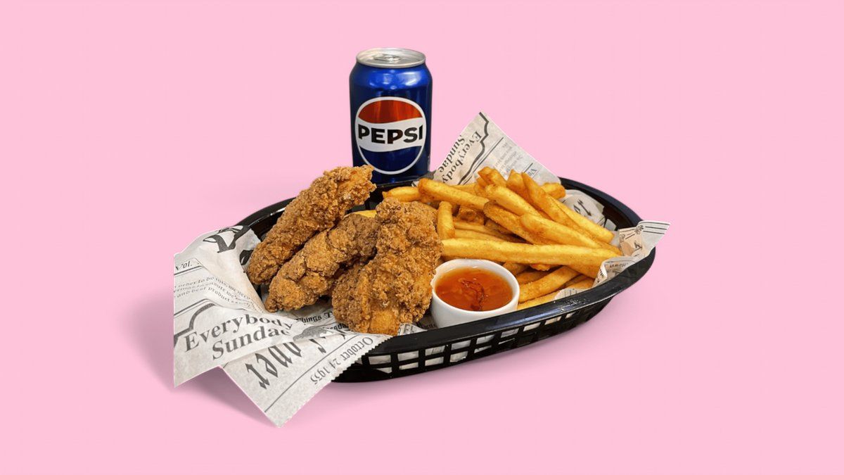Southern Crispy Combo (4 Kpl) + Fries + Dippi + Drink (0,33L)