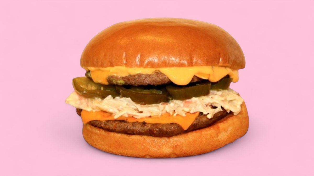 Trio Cheese Burger