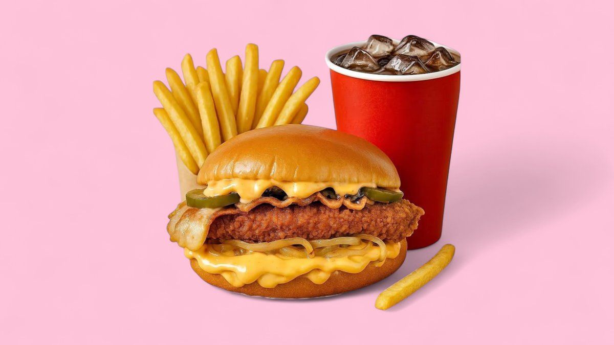 Los Pollos Hermanos Burger. Meal