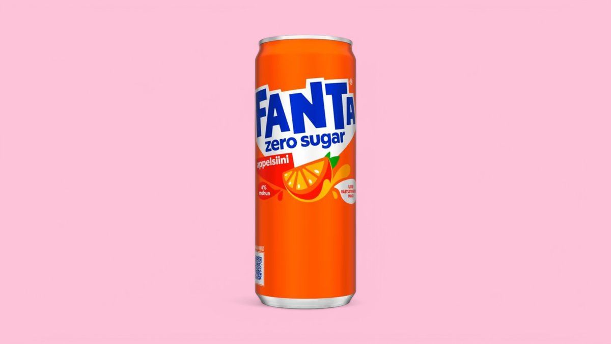 Fanta Appelsiini Zero Sugar 0,33 L