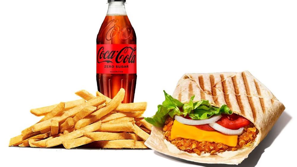 Crispy Chicken Wrap -iso ateria