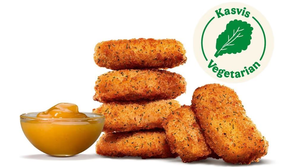 Plant-based Nuggets 6 kpl + dippi