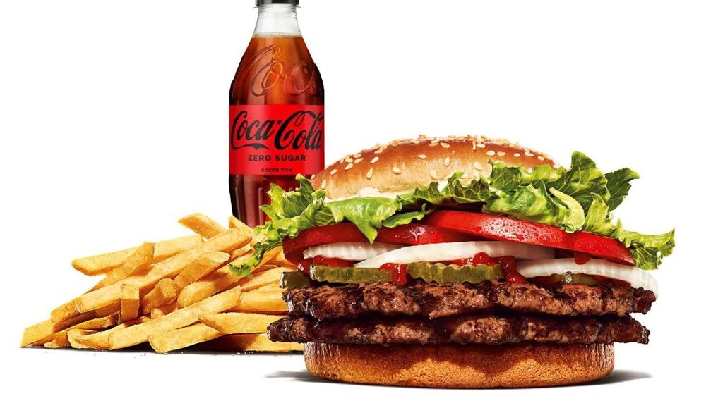 Double WHOPPER® -iso ateria