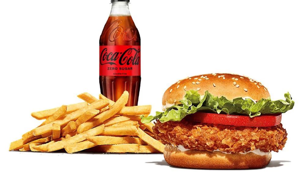 Crispy Chicken -iso ateria