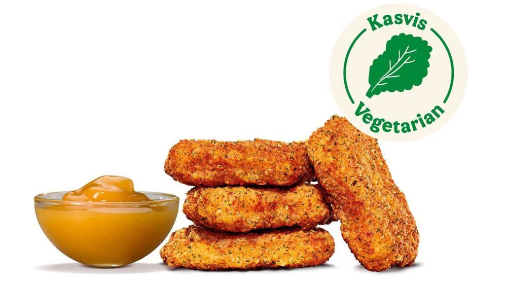 Plant-based Nuggets 4 kpl + dippi