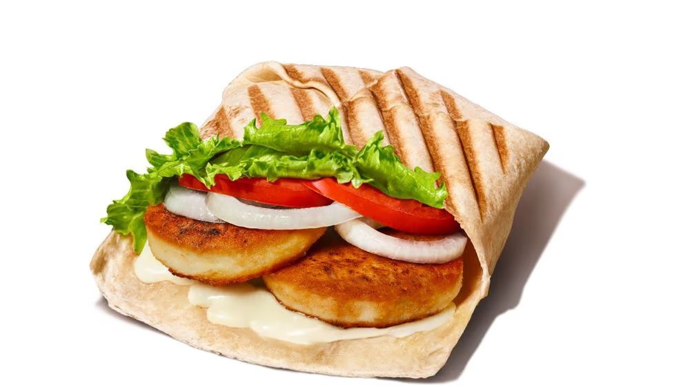 Double Halloumi Wrap