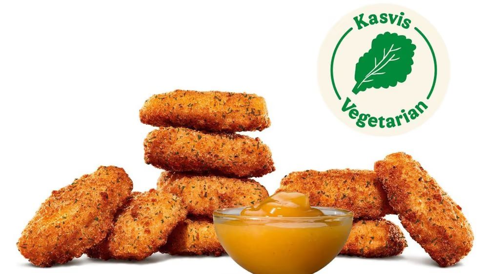Plant-based Nuggets 9 kpl + dippi