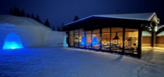 Lapland Hotels SnowVillage Lasi Ravintola / Glass Restaurant