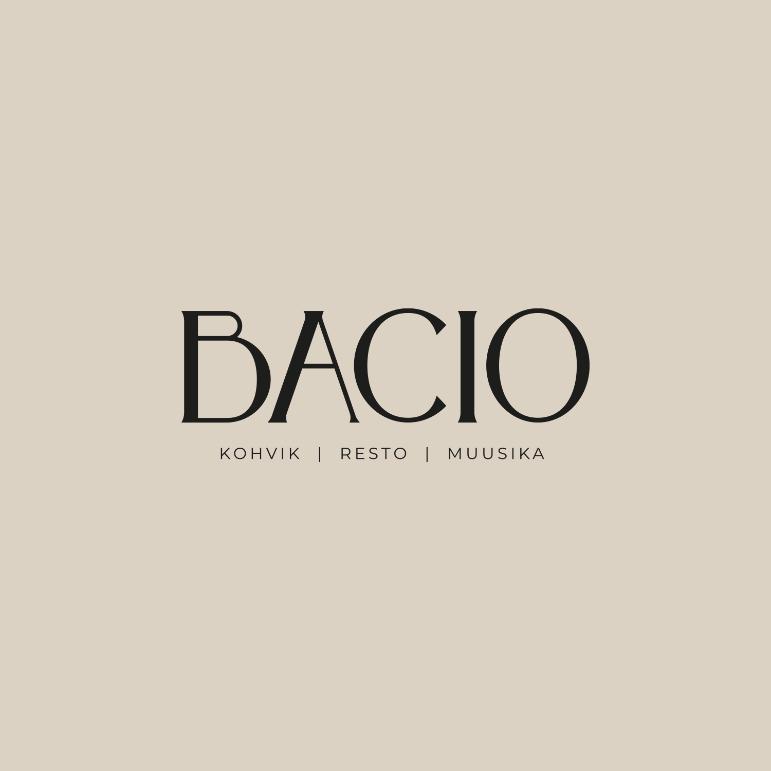 BACIO Kohvik • Resto • Muusika